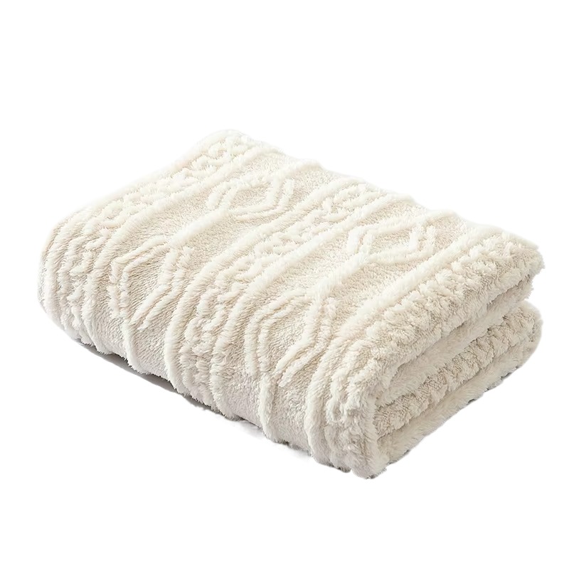 Popular in 2025 Electric over Blanket 9 Heat Setings 1-9h Adjustable Timer Jacquard Fleece Blanket