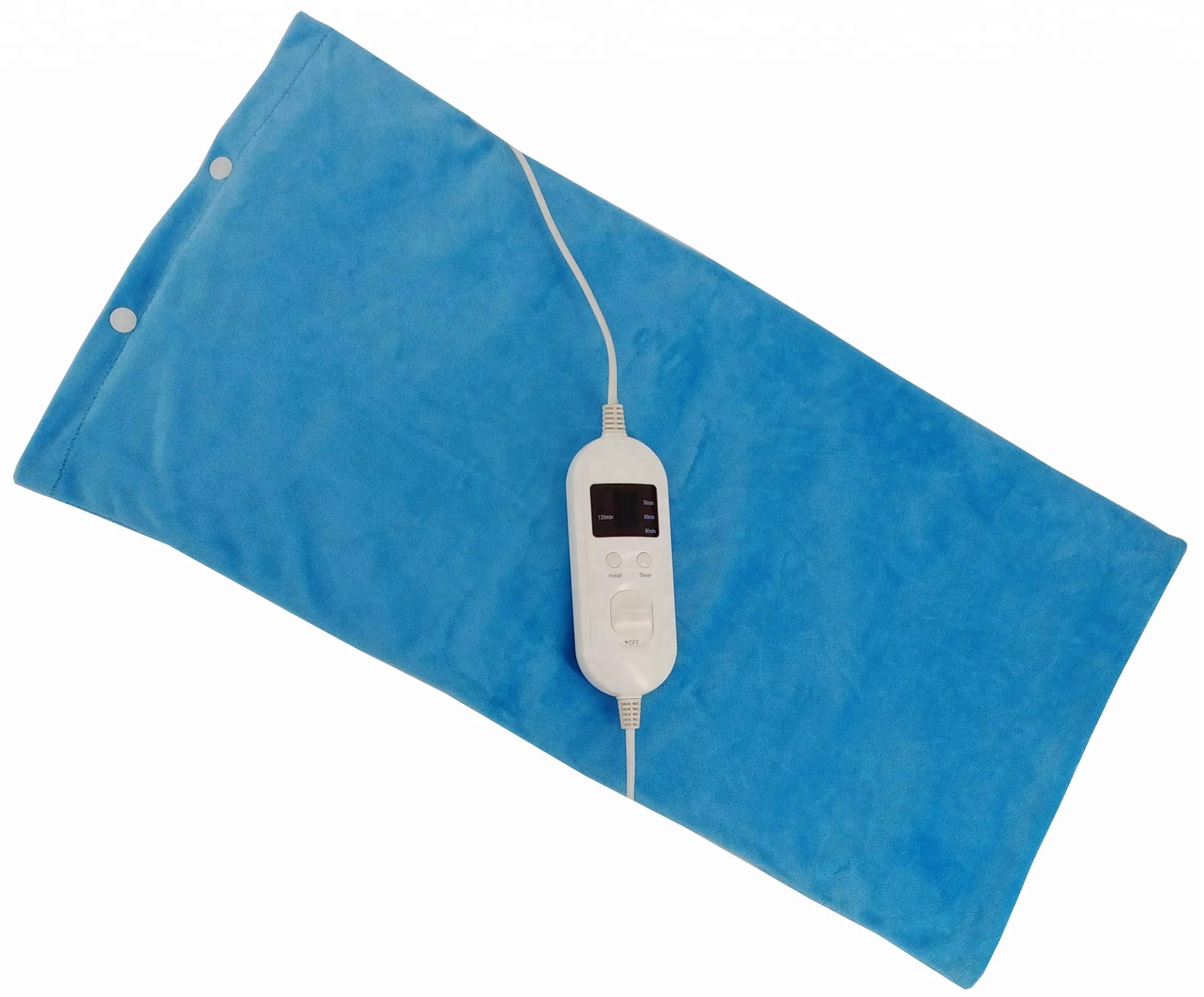 Removable Theropy Electric Heated Pad Pvc Inner Pad with Super Fleece Washable Cover