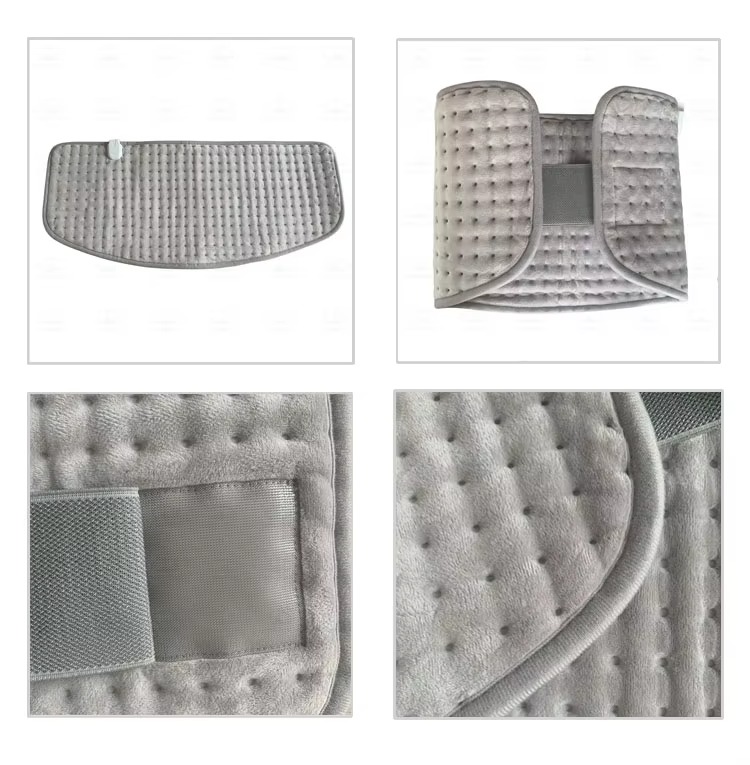 Heating Pad For Waist Pain Relief Heated Back Portable Wrap With Adjustable Strap Heating Pad