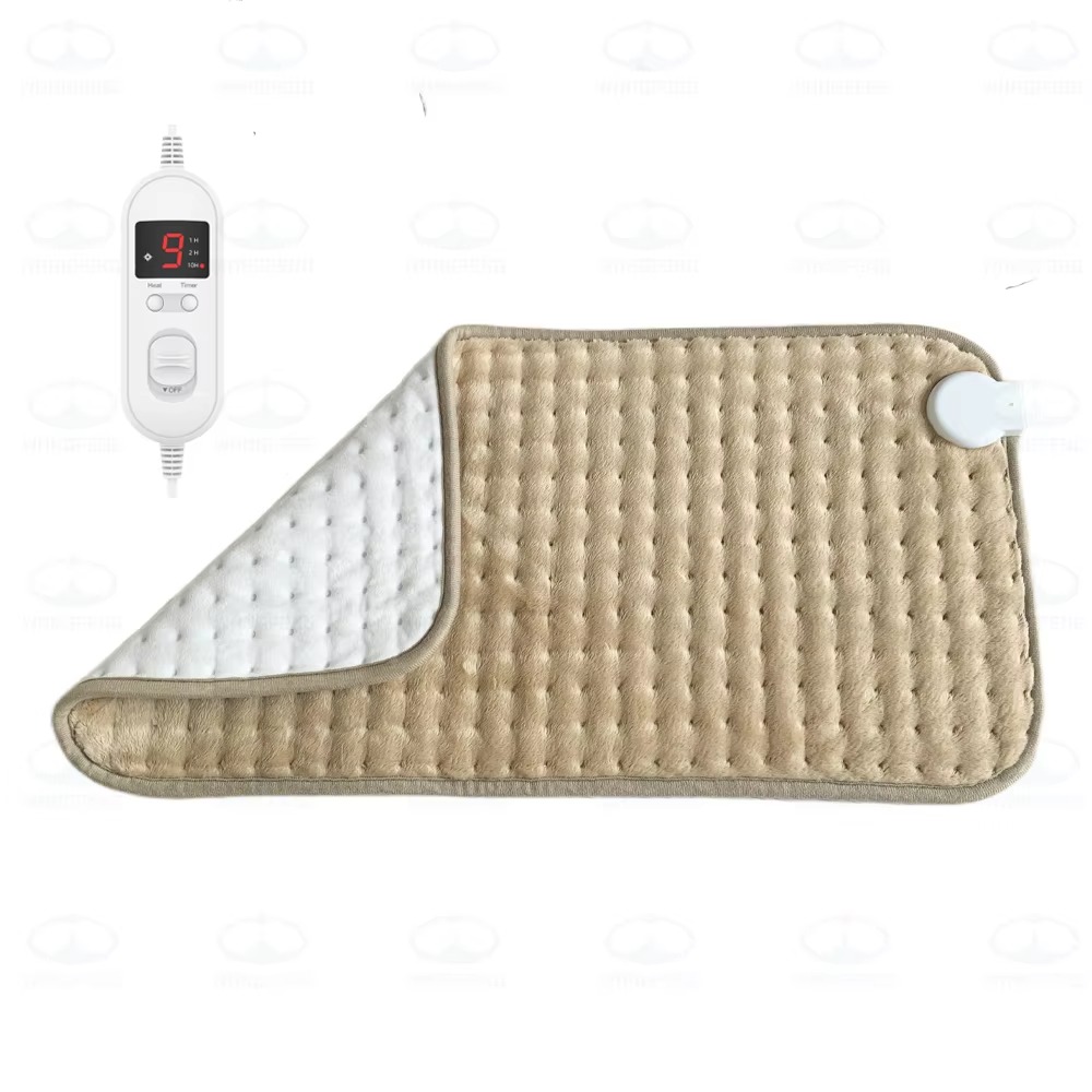 Washable Electric Heating Pads Overheat Protection with Led Controller Super Cosy Fleece Pad